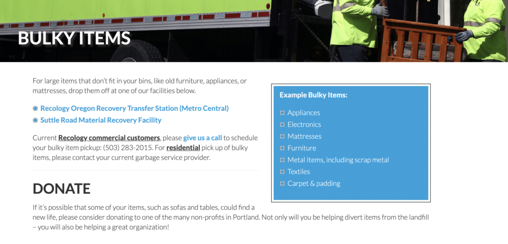 recology-portland-mattress-drop-off-option