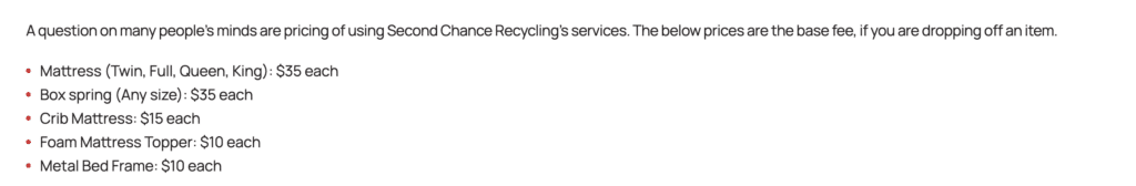 mattress-recycling-fees-at-second-chance-mattress-recycling