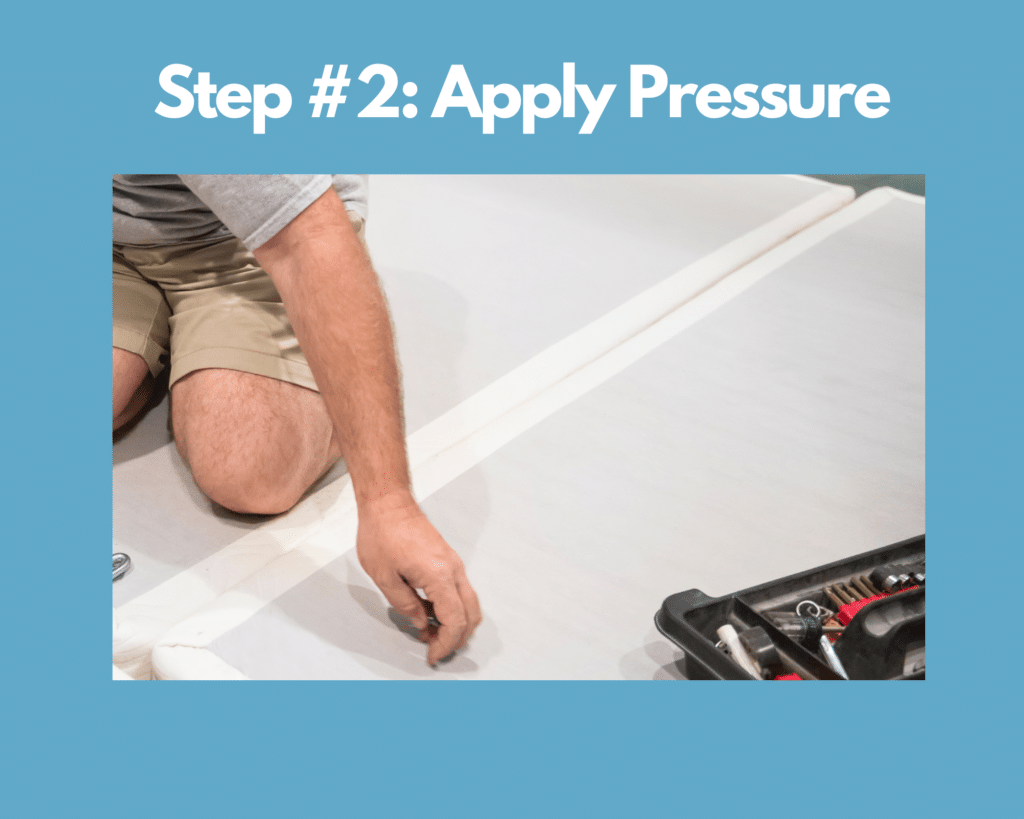 push-on-box-spring-checking-for-squeaks