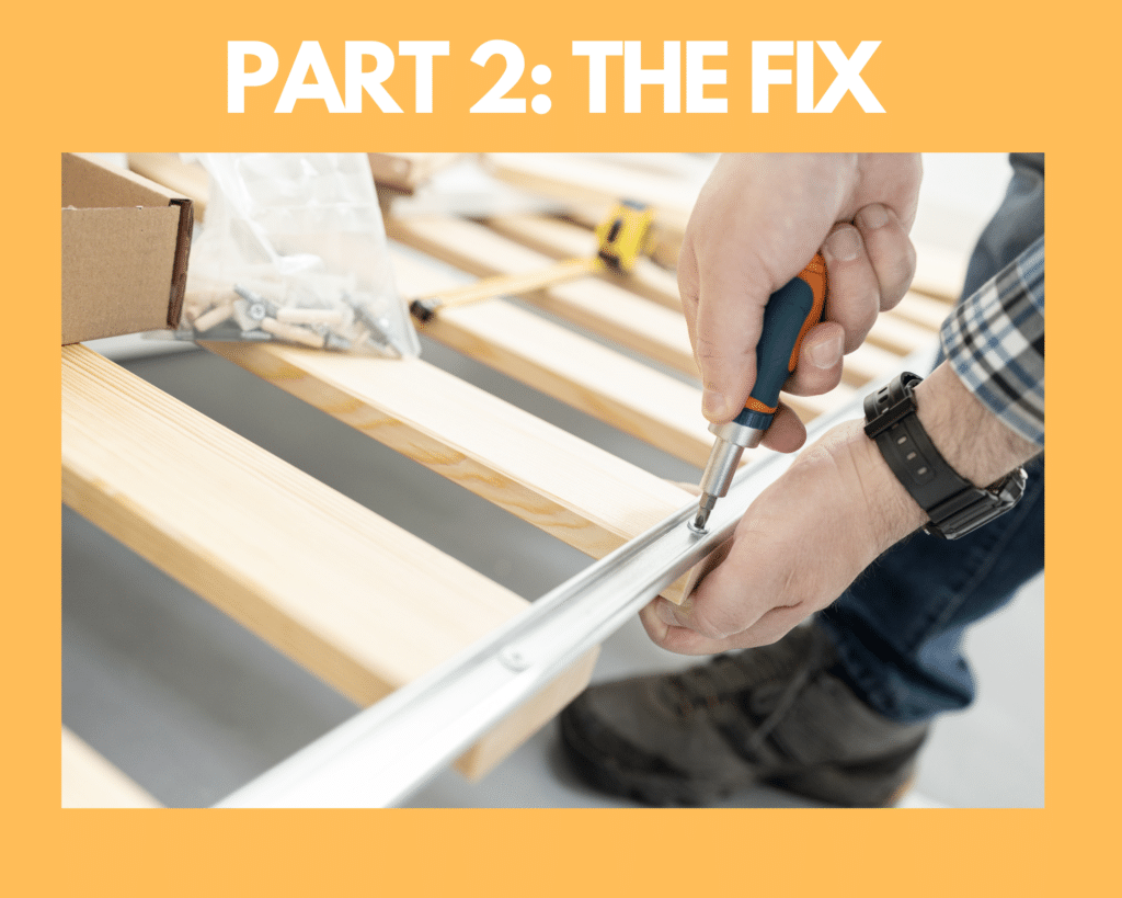 man-fixing-squeaky-bed-frame