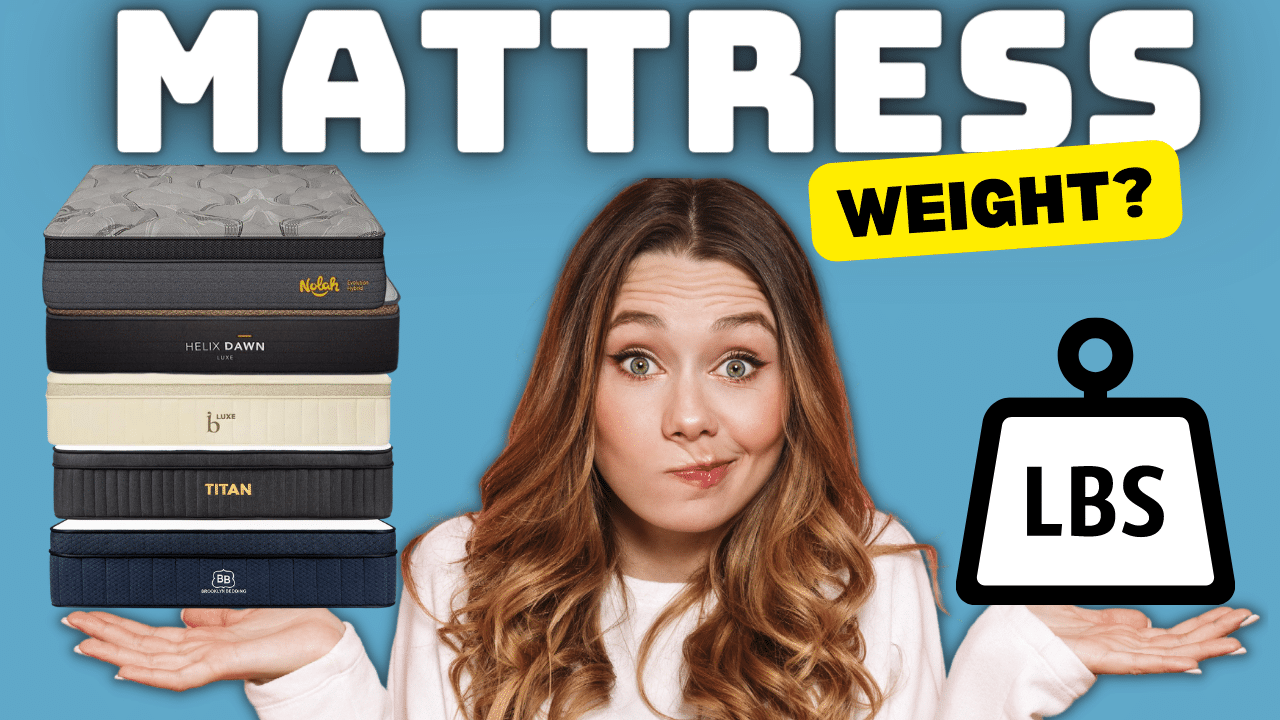 How Much Does a Mattress Weigh? [Weight Chart]